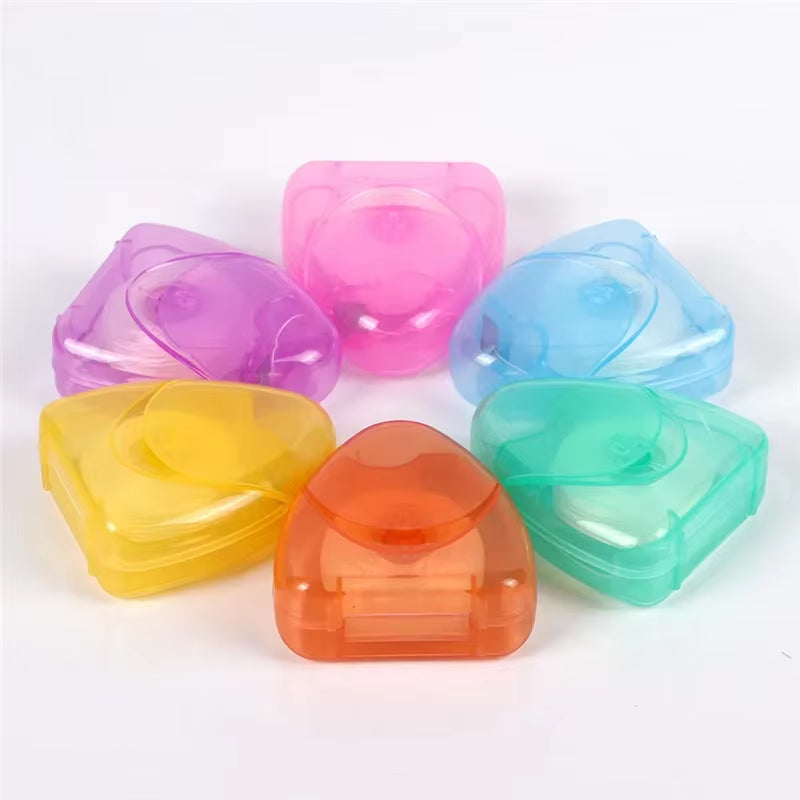 50M Micro Wax Peppermint Flavor Dental Flosser Interdental Brush Teeth Stick Toothpicks Floss Pick Oral Hygiene Clean Wire