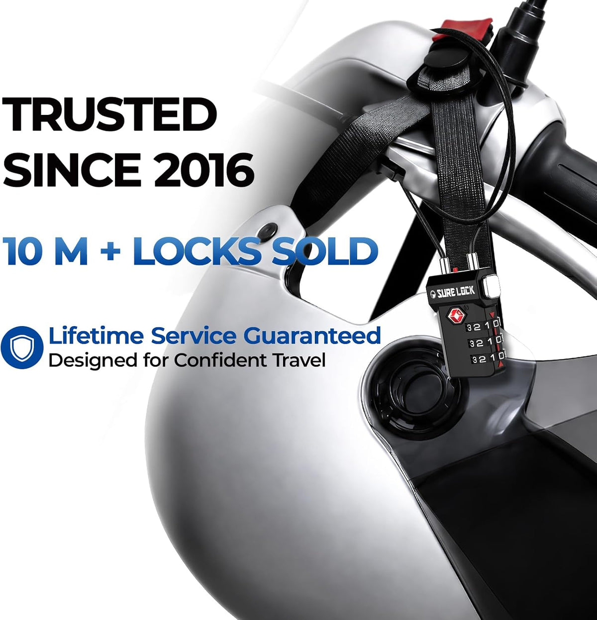 3 Digit TSA Approved Luggage Locks